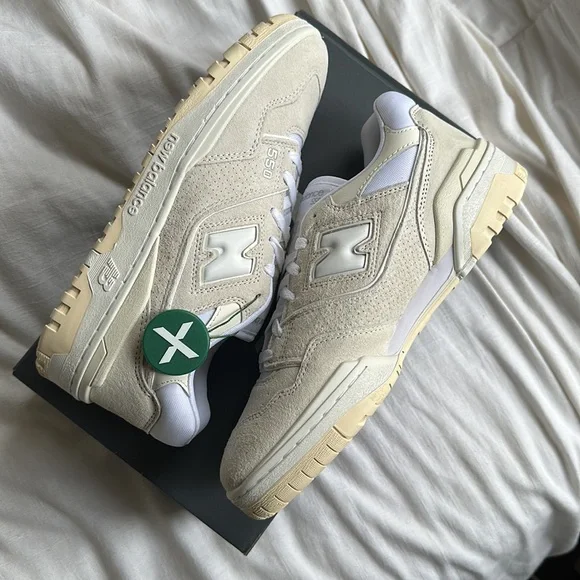 BRAND NEW VERIFIED AUTHENTIC New Balance 550 Sea Salt Macadamia - Main Image